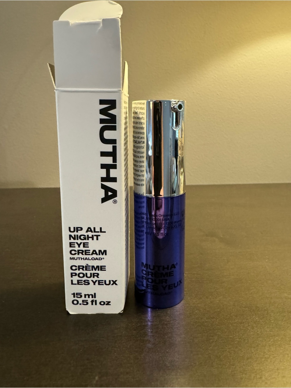 Mutha Up All Night Eye Cream 15 ml .5 oz Full Size NIB
